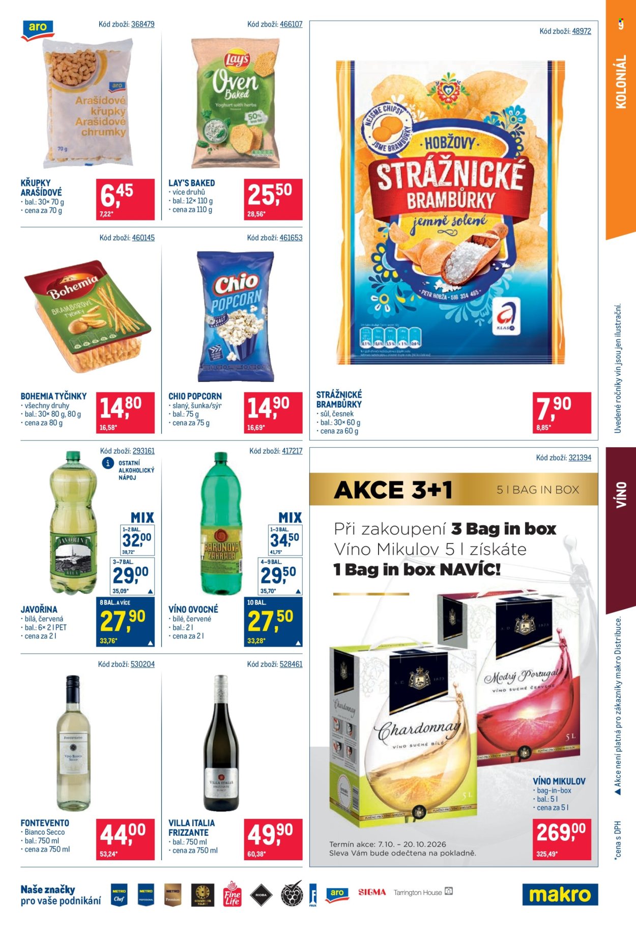 Leták MAKRO - 7. 10. 2026 - 20. 10. 2026. Strana 9