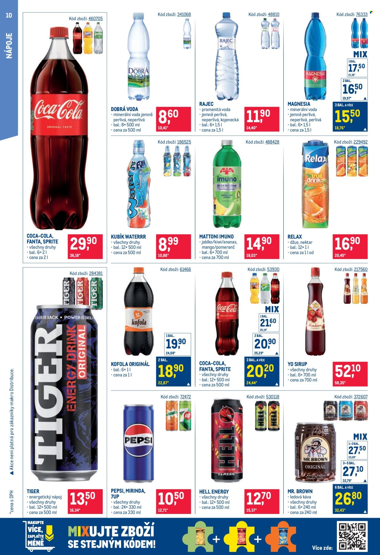 Leták MAKRO - 7. 10. 2026 - 20. 10. 2026. Strana 10