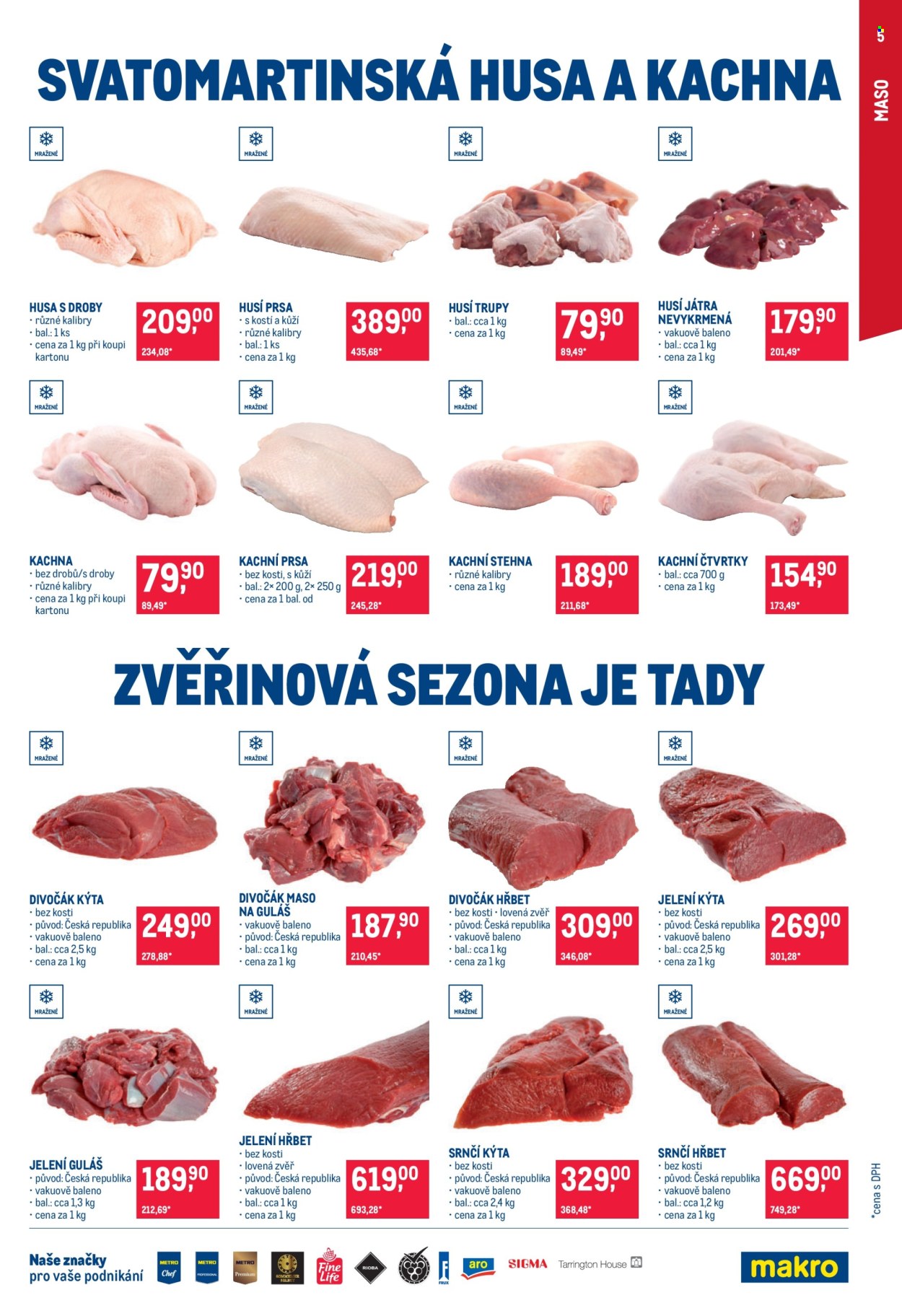 Leták MAKRO - 7. 10. 2026 - 20. 10. 2026. Strana 5