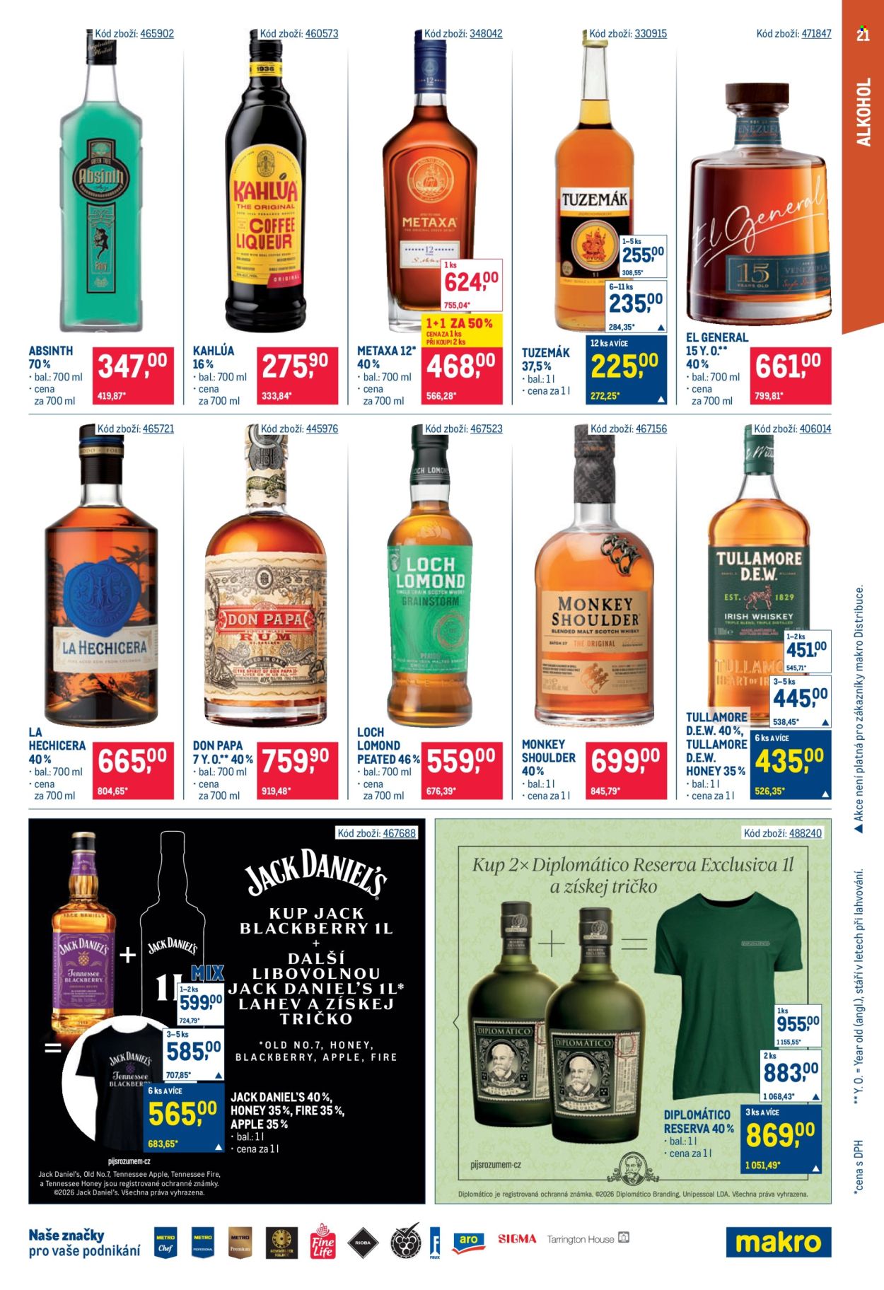 Leták MAKRO - 7. 10. 2026 - 20. 10. 2026. Strana 21
