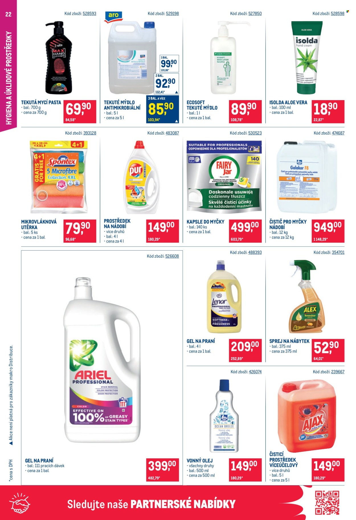 Leták MAKRO - 7. 10. 2026 - 20. 10. 2026. Strana 22