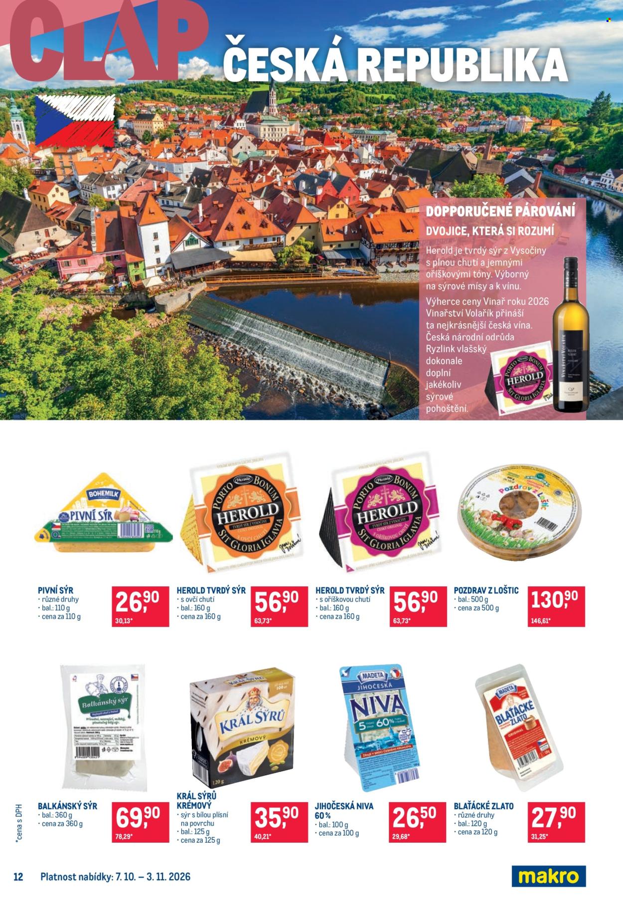 Leták MAKRO - 7. 10. 2026 - 20. 10. 2026. Strana 12