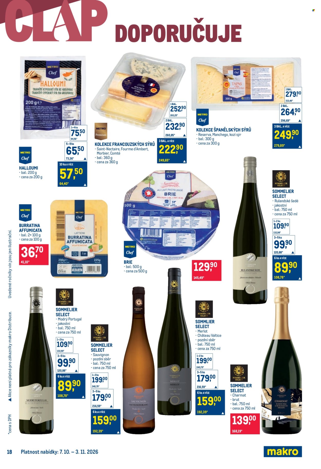Leták MAKRO - 7. 10. 2026 - 20. 10. 2026. Strana 18
