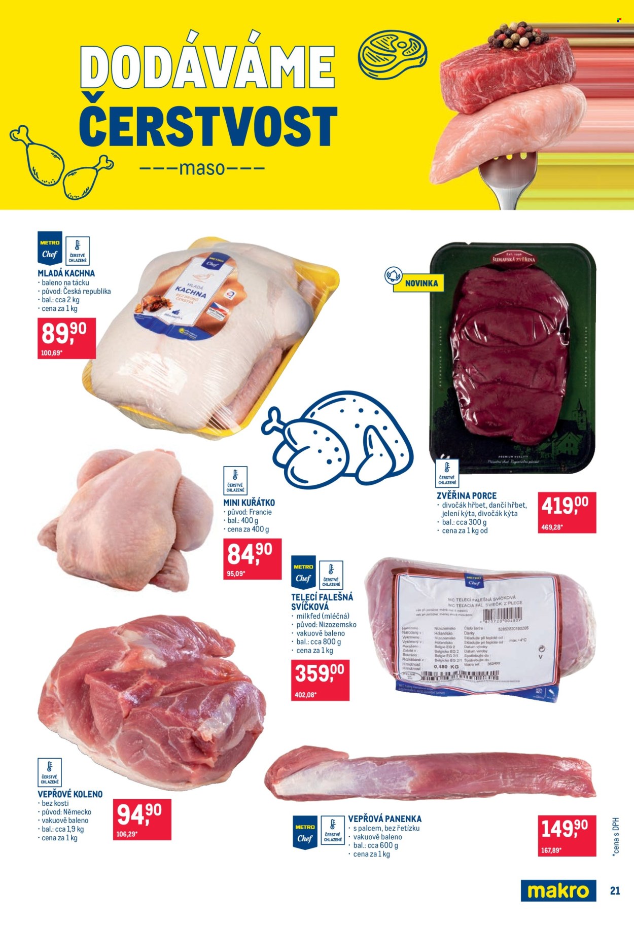 Leták MAKRO - 7. 10. 2026 - 20. 10. 2026. Strana 21
