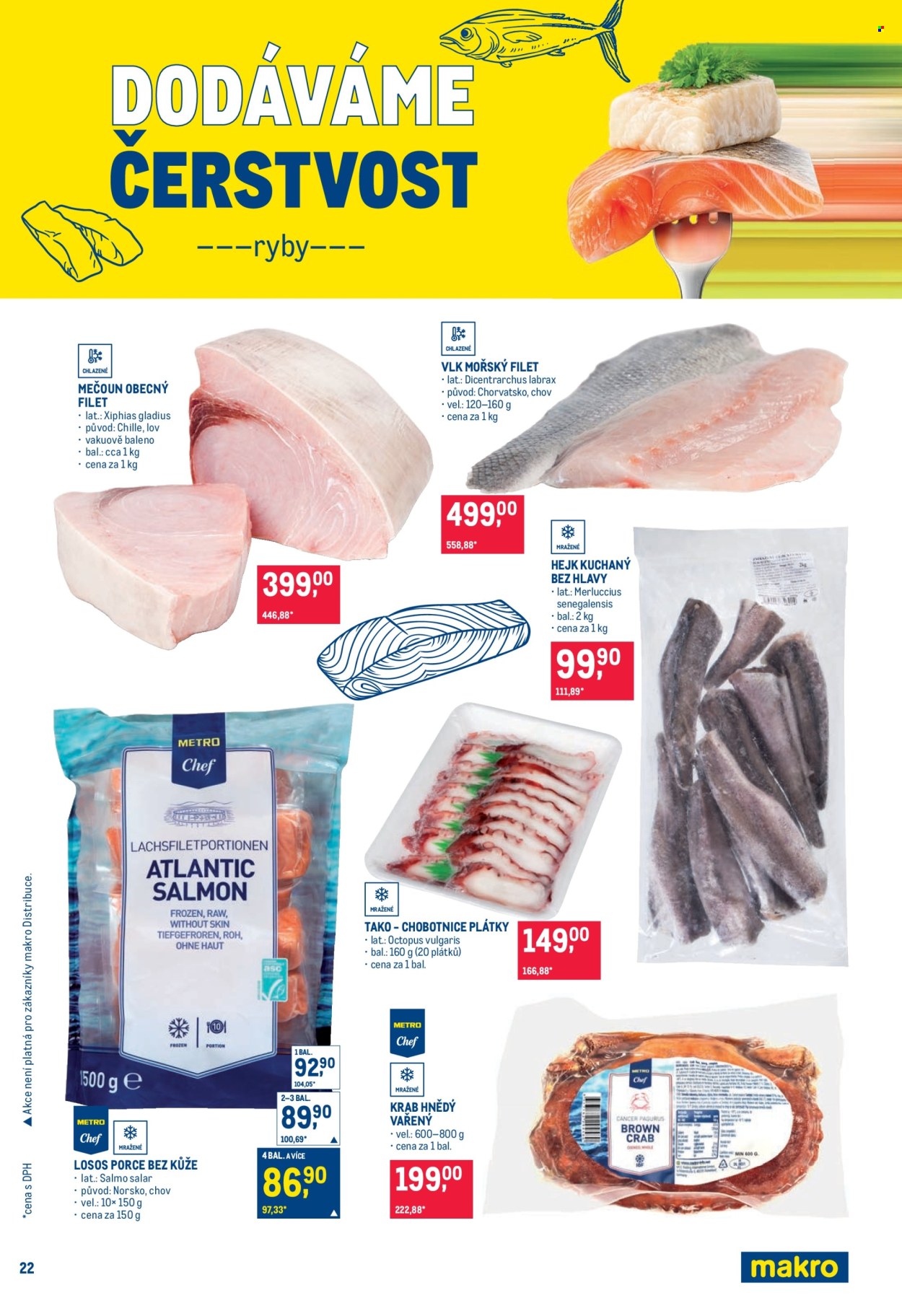 Leták MAKRO - 7. 10. 2026 - 20. 10. 2026. Strana 22