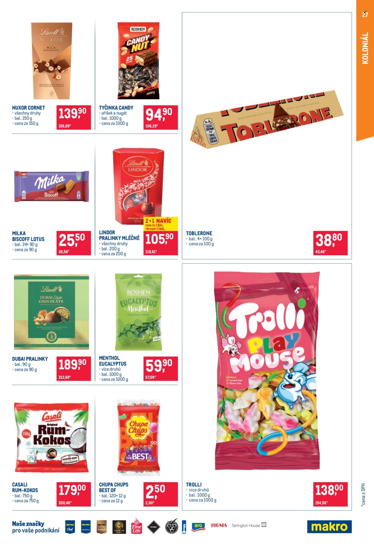 Leták MAKRO - 7. 10. 2026 - 20. 10. 2026. Strana 27