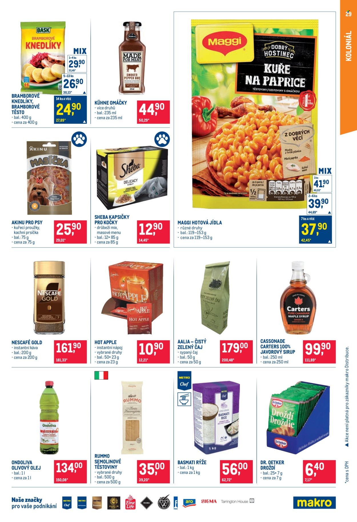 Leták MAKRO - 7. 10. 2026 - 20. 10. 2026. Strana 29