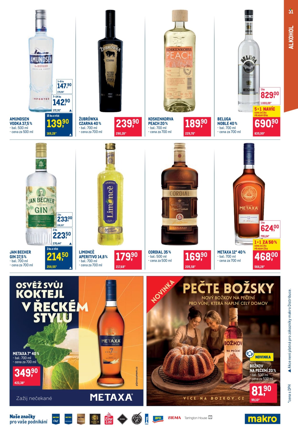 Leták MAKRO - 7. 10. 2026 - 20. 10. 2026. Strana 31