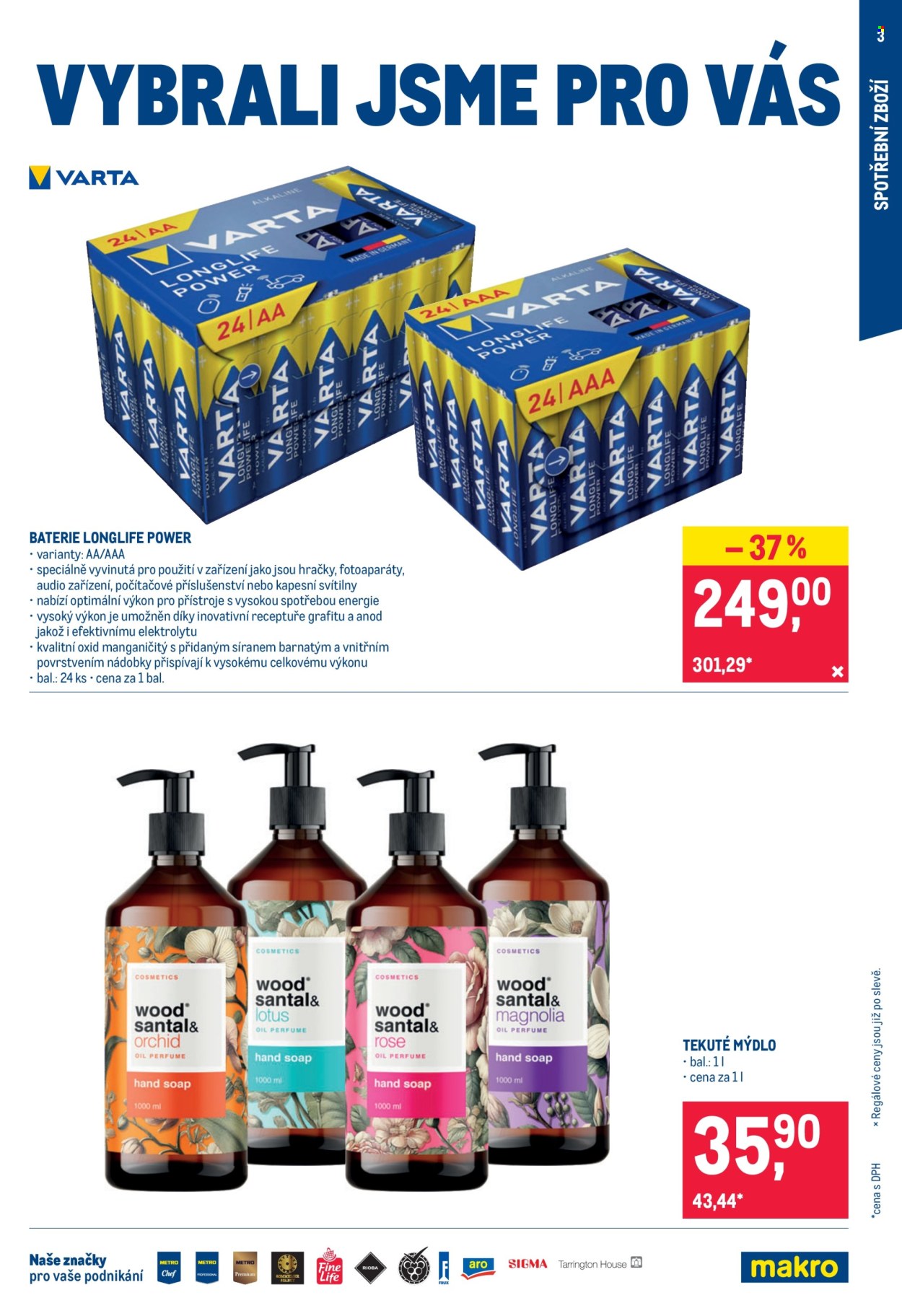 Leták MAKRO - 7. 10. 2026 - 20. 10. 2026. Strana 3