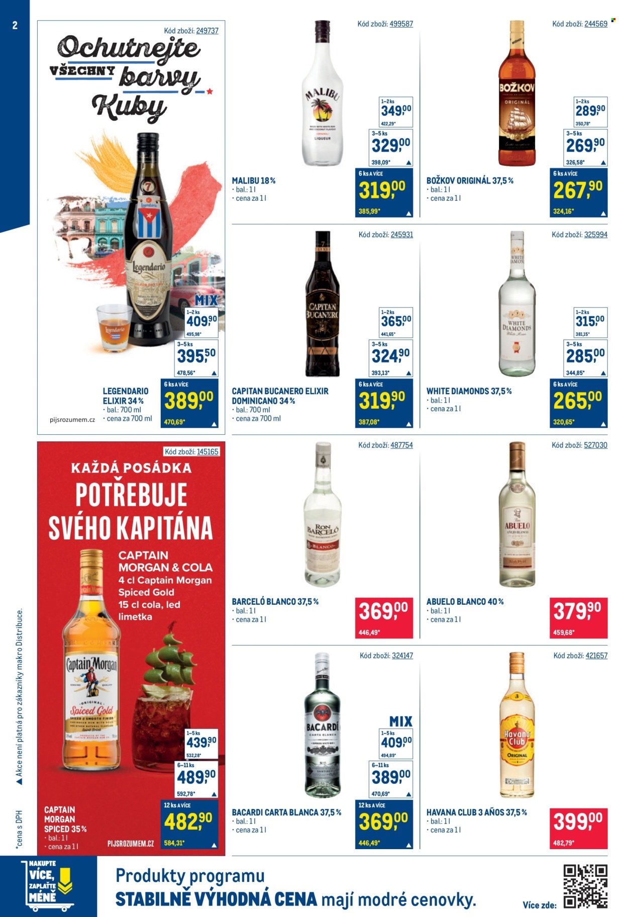 Leták MAKRO - 7. 10. 2026 - 3. 11. 2026. Strana 2