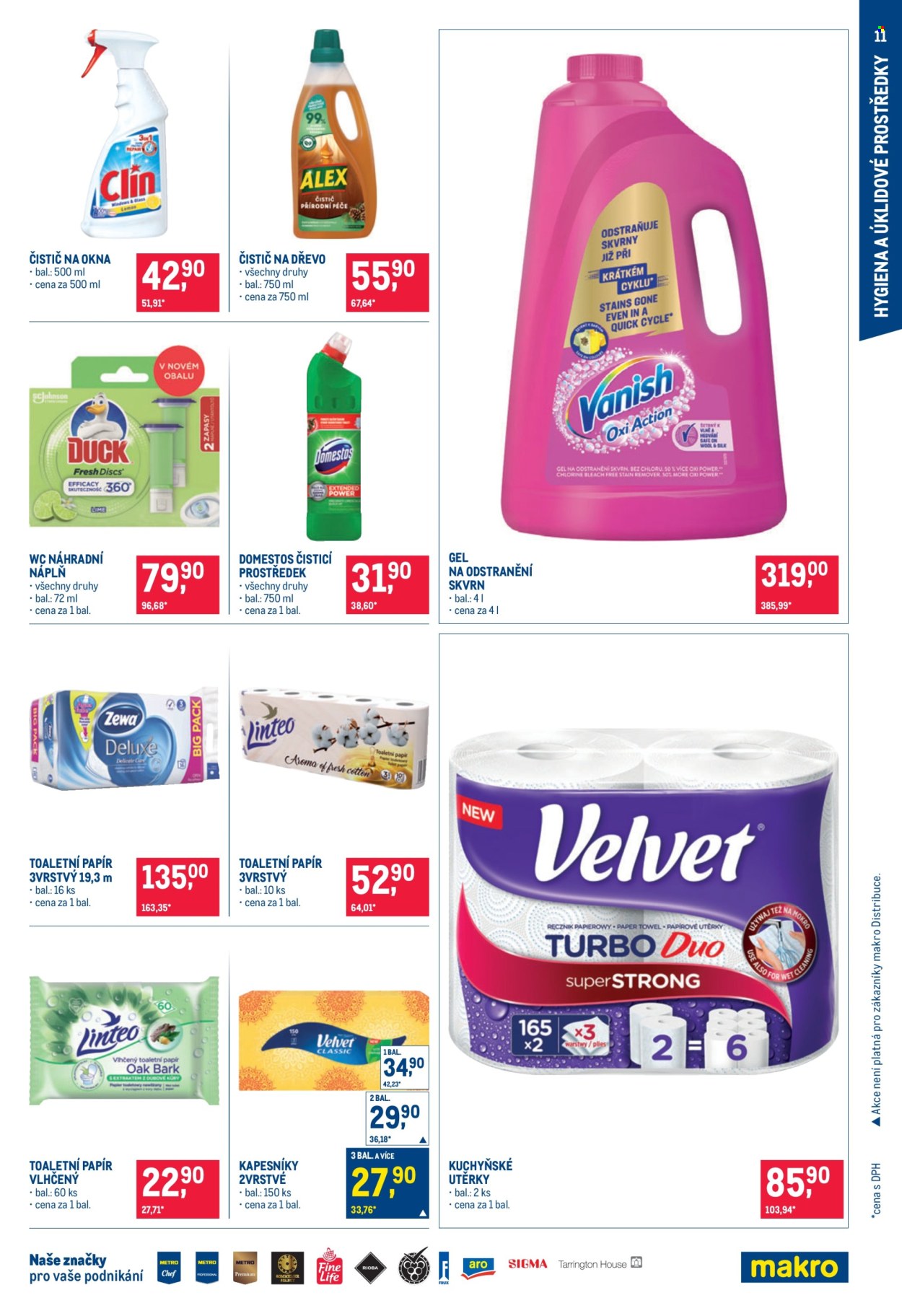 Leták MAKRO - 7. 10. 2026 - 20. 10. 2026. Strana 11