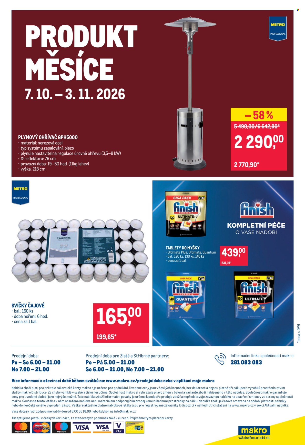 Leták MAKRO - 7. 10. 2026 - 20. 10. 2026. Strana 13
