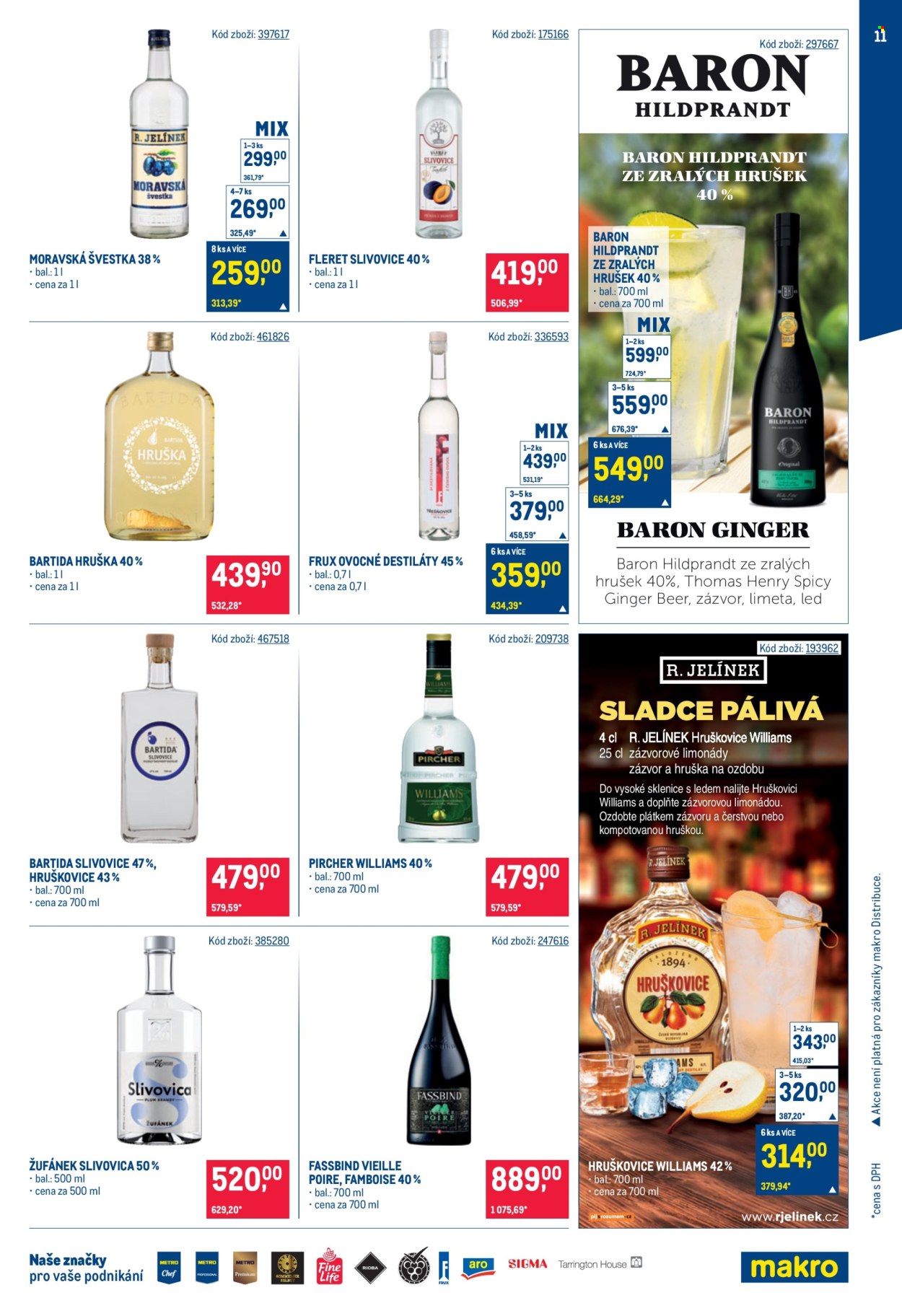 Leták MAKRO - 7. 10. 2026 - 3. 11. 2026. Strana 11