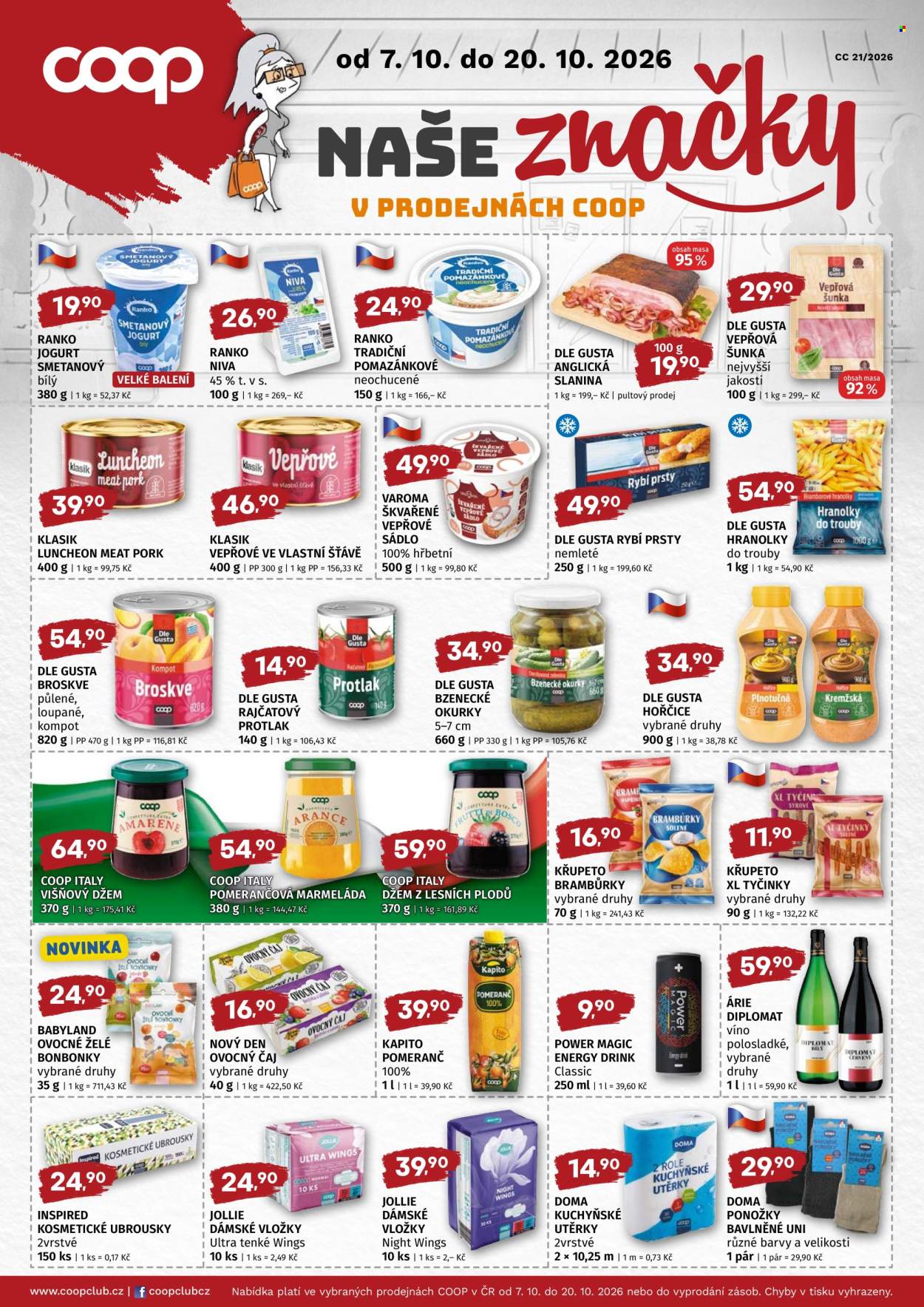 Leták coop TERNO - 7. 10. 2026 - 20. 10. 2026. Strana 2