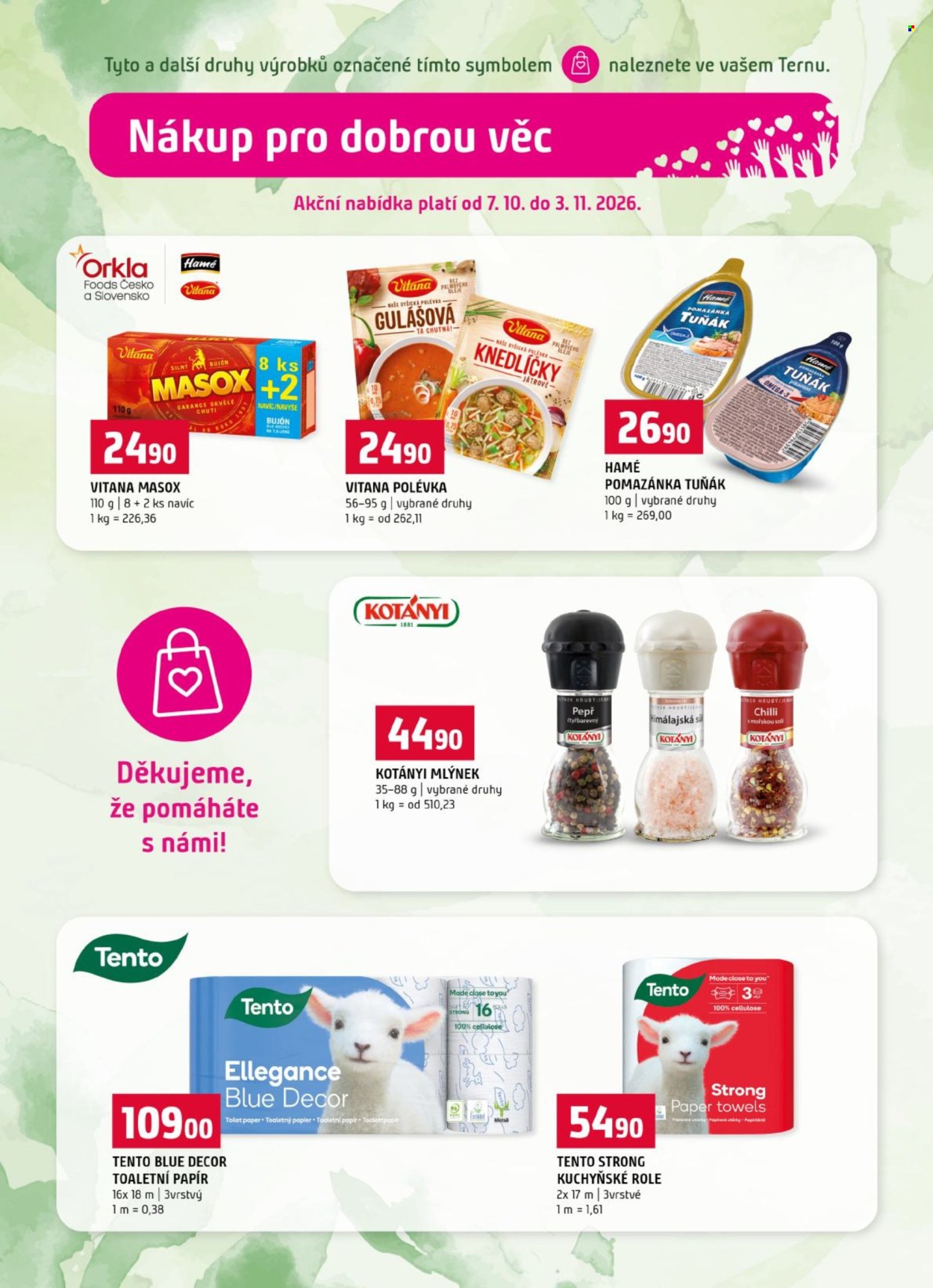 Leták coop TERNO - 7. 10. 2026 - 13. 10. 2026. Strana 23