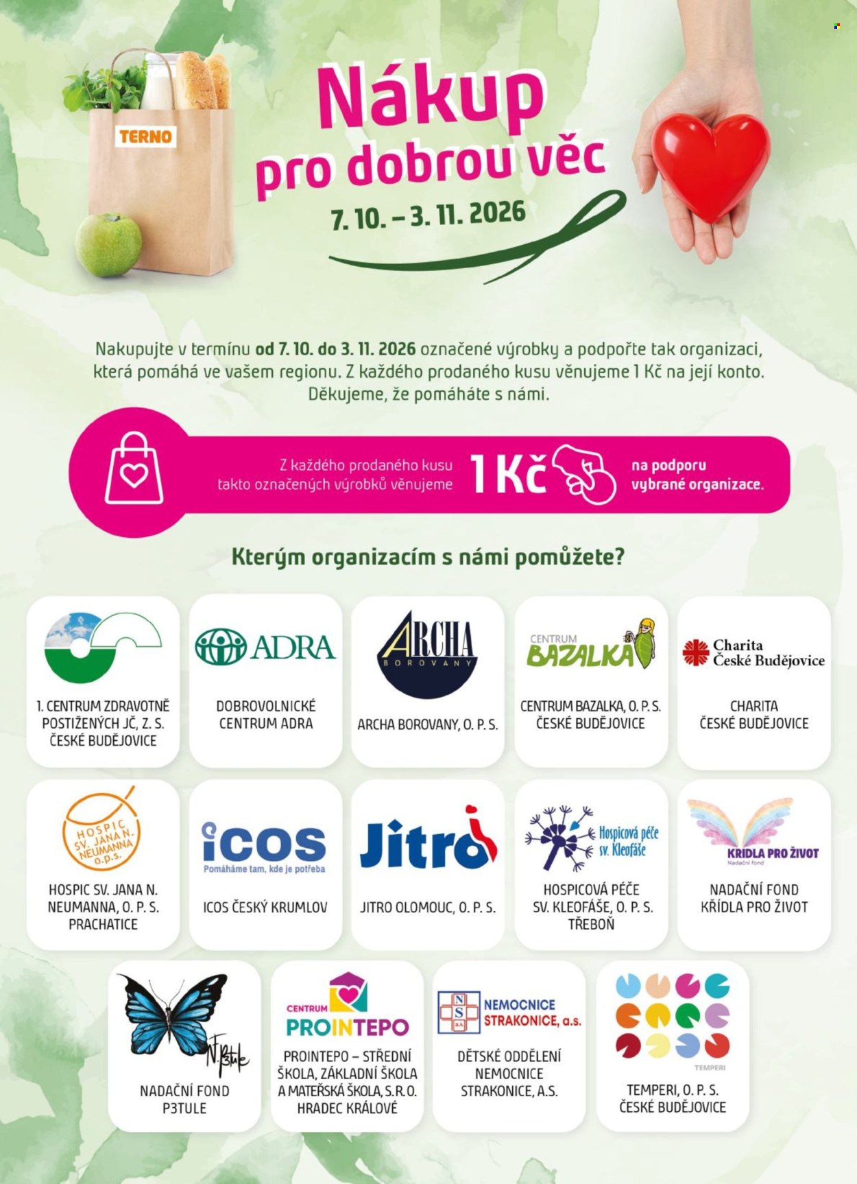 Leták coop TERNO - 7. 10. 2026 - 13. 10. 2026. Strana 19