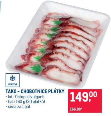 TAKO – CHOBOTNICE PLÁTKY