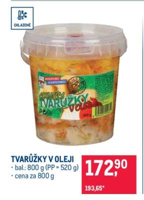 Tvarůžky v oleji