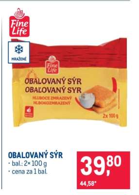 Obalovaný sýr