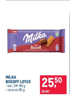 MILKA BISCOFF LOTUS