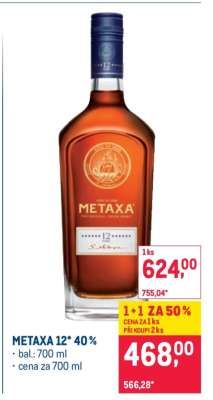 Metaxa 12* 40 %