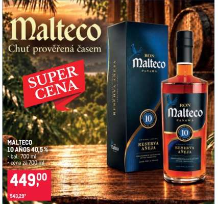 Malteco 10 Años 40,5 %