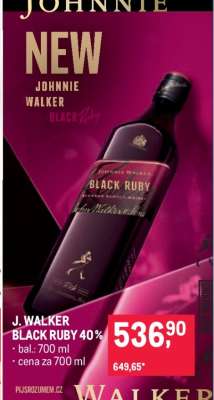 J. WALKER BLACK RUBY 40 %