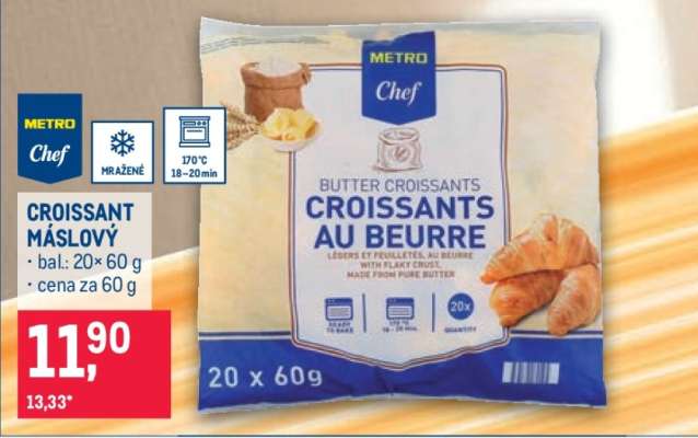 Croissant máslový
