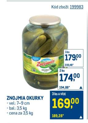 Znojmia Okurky