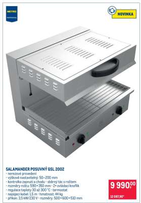 SALAMANDER POSUVNÝ GSL 2002