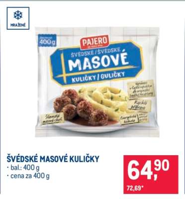 Švédské masové kuličky