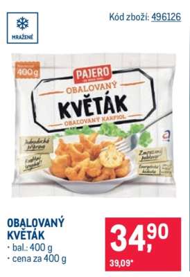 Obalovaný květák