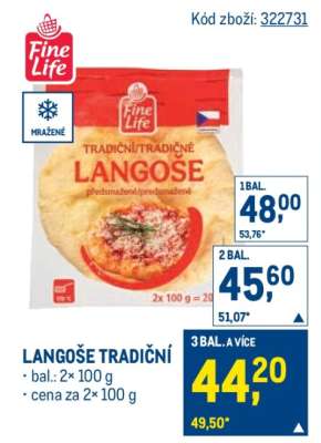 Langoše tradiční