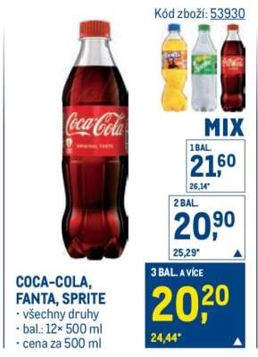 Coca-Cola, Fanta, Sprite
