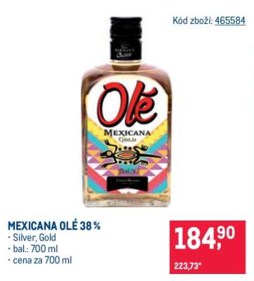 Mexicana Olé 38 %