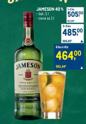 Jameson 40 %