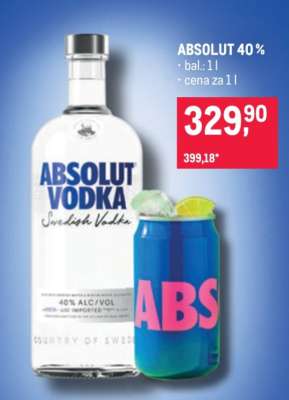 Absolut 40 %
