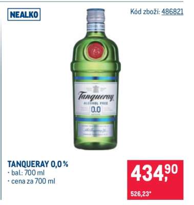 TANQUERAY 0,0 %