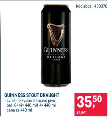 Guinness Stout Draught
