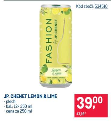 JP. CHENET LEMON & LIME