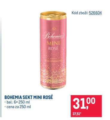 BOHEMIA SEKT MINI ROSÉ