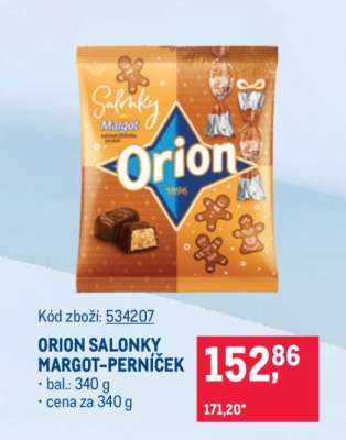 ORION SALONKY MARGOT–PERNÍČEK