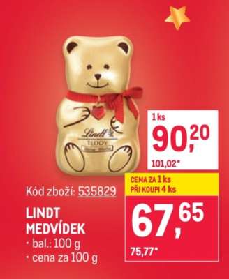 Lindt Medvídek