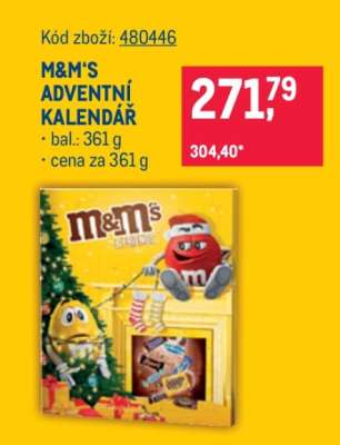 M&M's Adventní kalendář