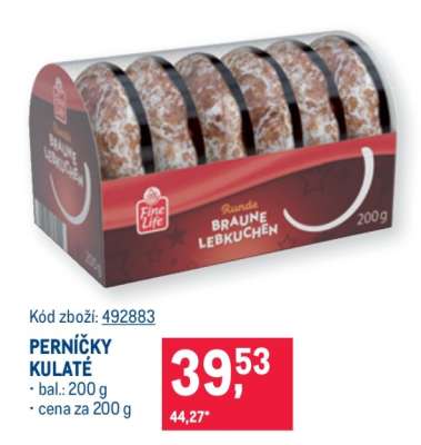 PERNÍČKY KULATÉ
