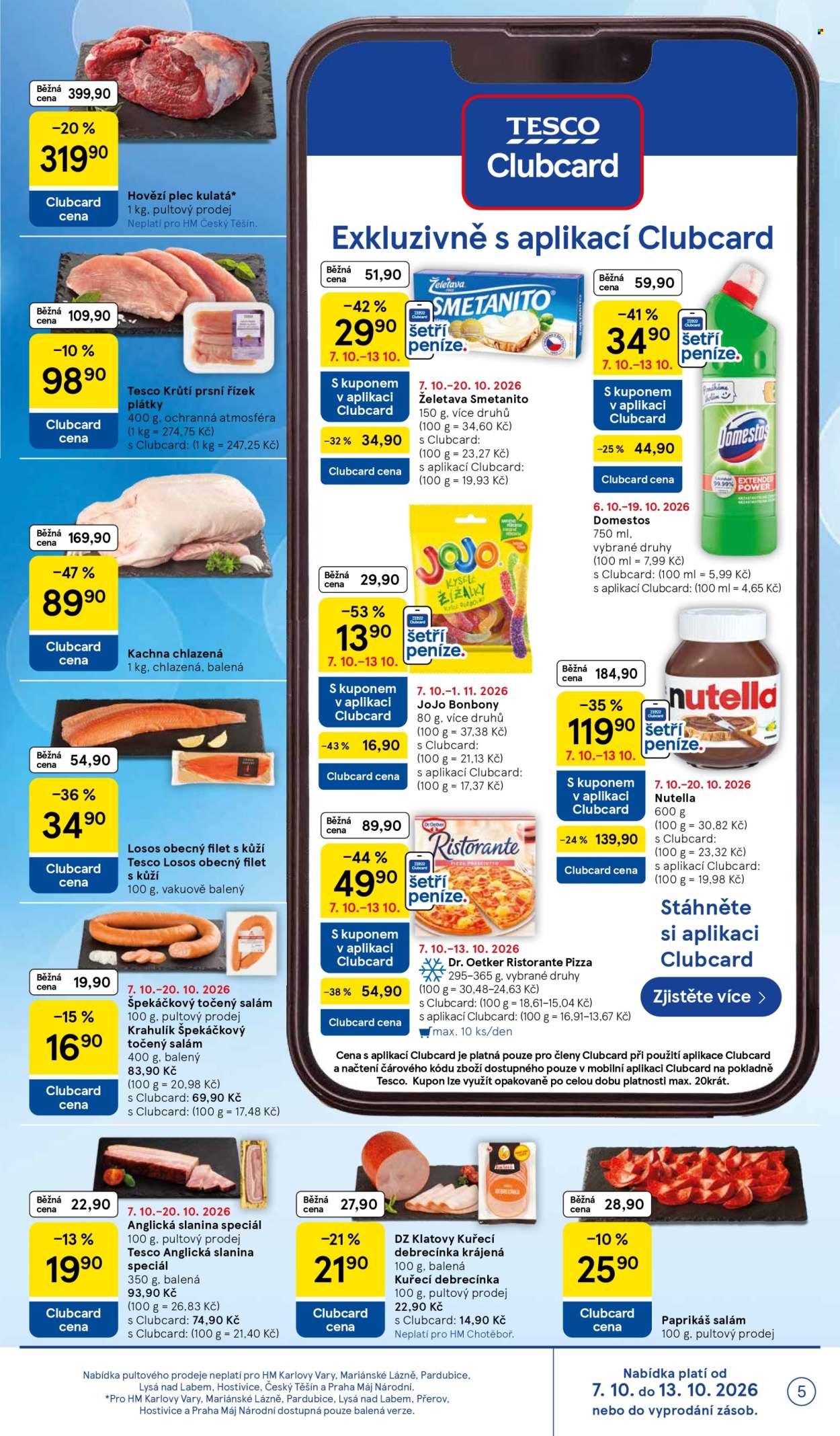 Leták TESCO - 7. 10. 2026 - 13. 10. 2026. Strana 5