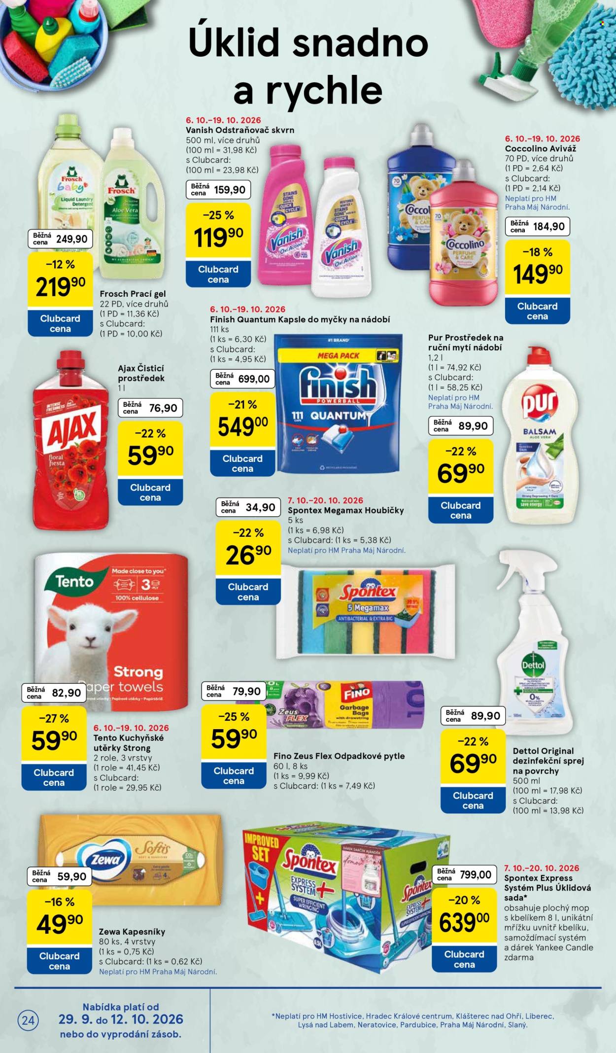 Leták TESCO - 7. 10. 2026 - 13. 10. 2026. Strana 24