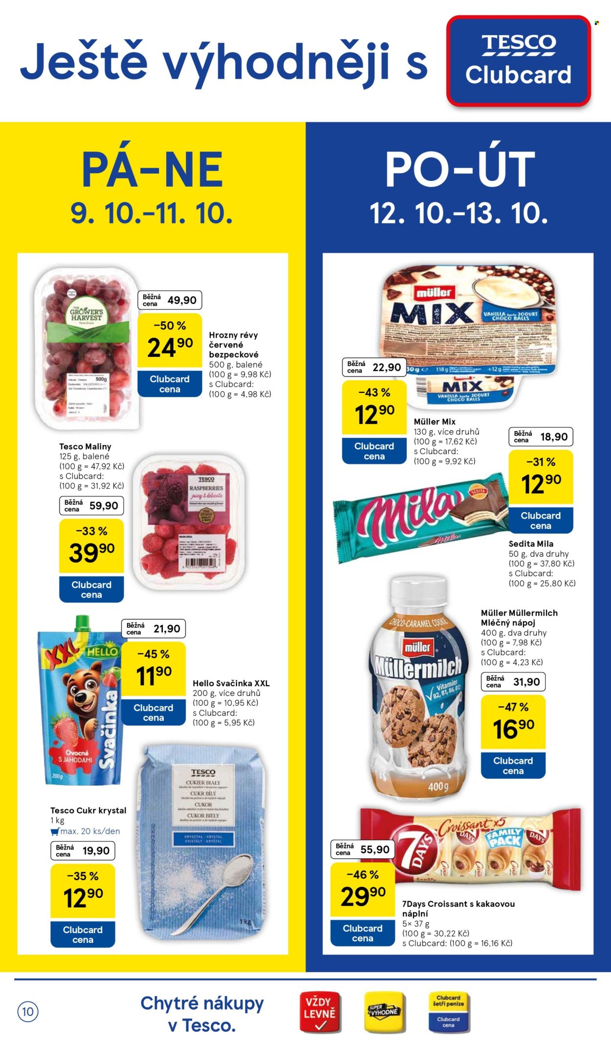 Leták TESCO supermarket - 7. 10. 2026 - 13. 10. 2026. Strana 10