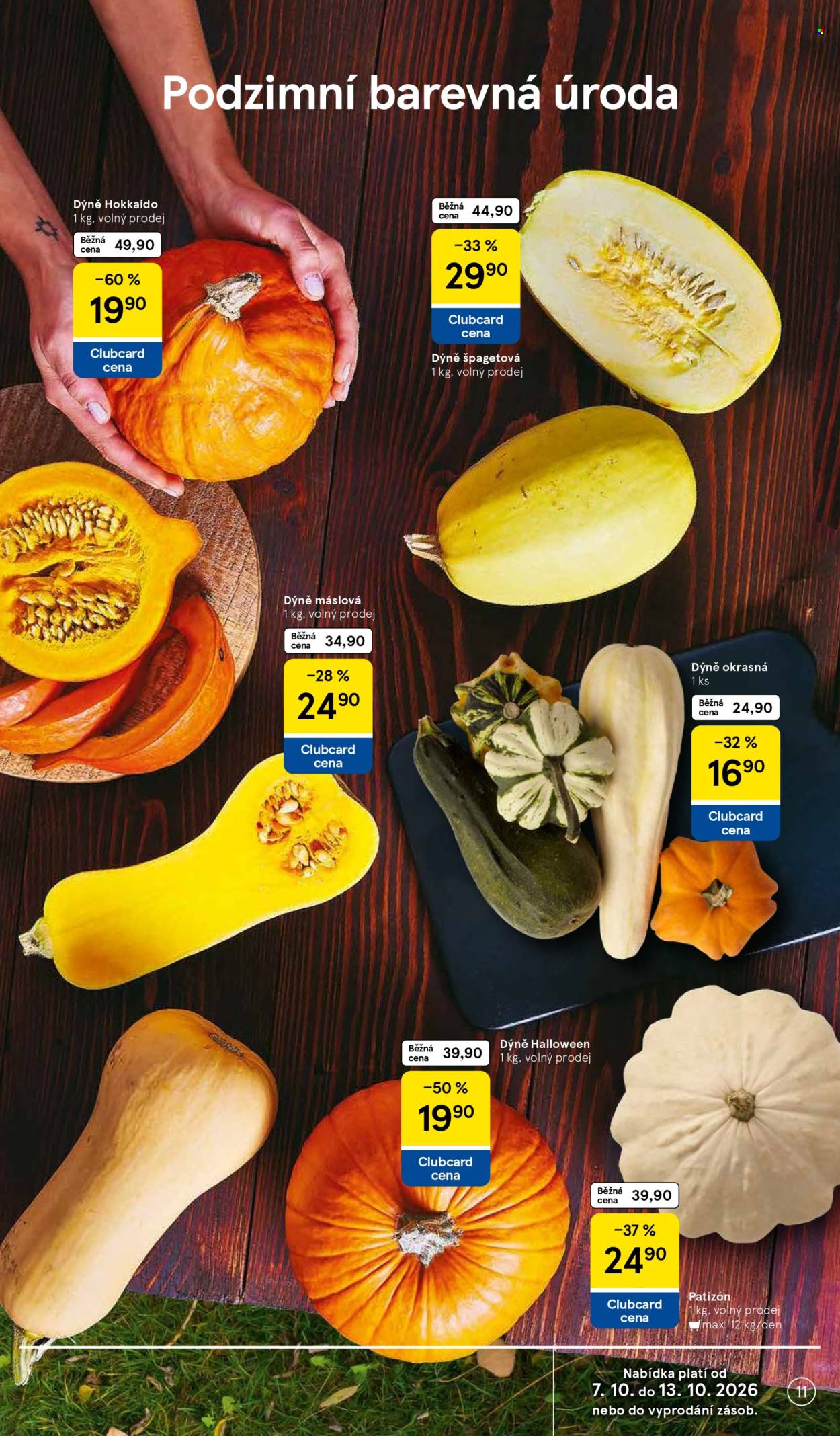 Leták TESCO supermarket - 7. 10. 2026 - 13. 10. 2026. Strana 11