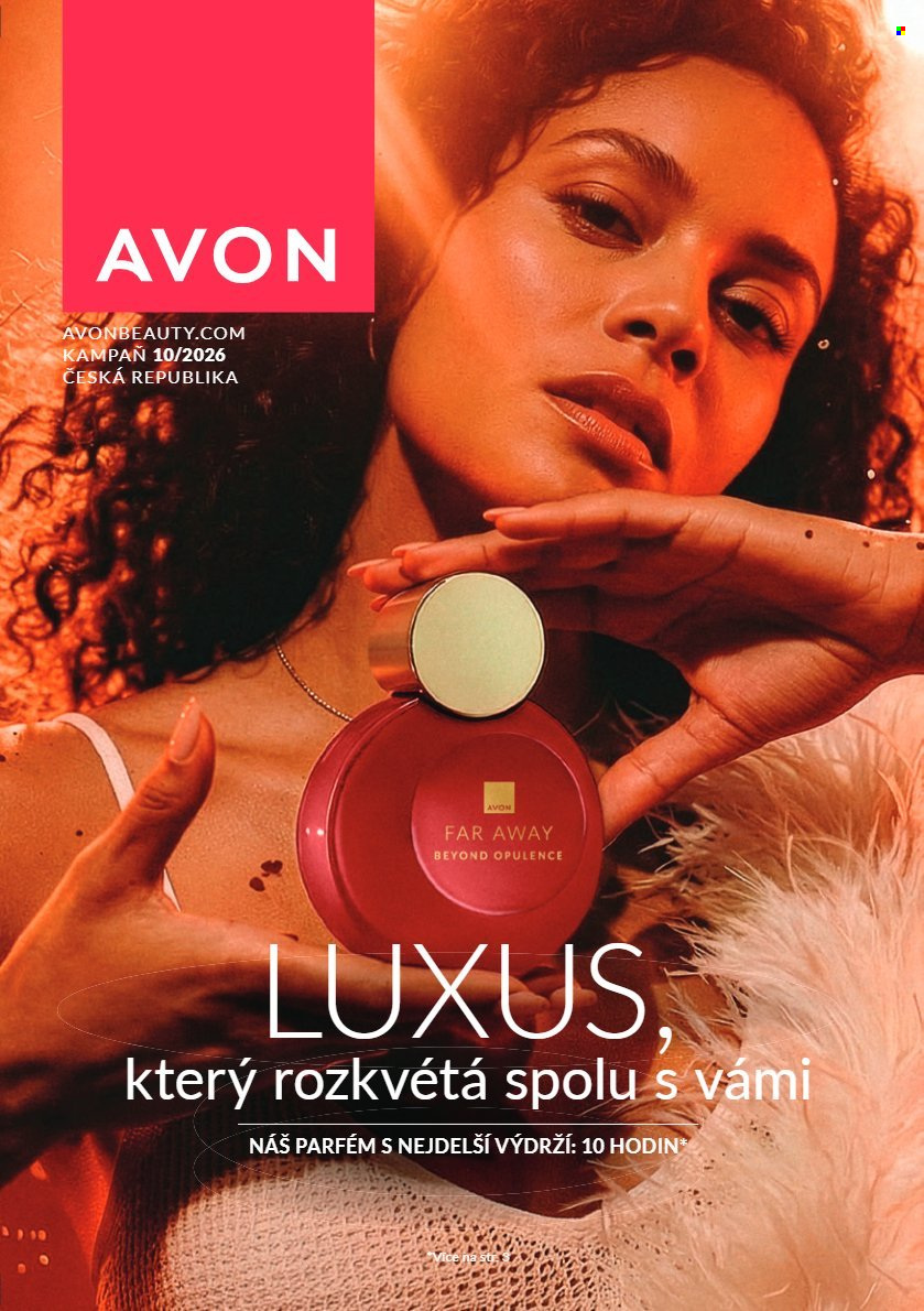 Leták AVON - 1. 10. 2026 - 31. 10. 2026. Strana 1